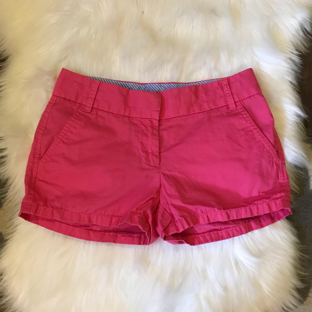 J. Crew Pink Chino Shorts 00